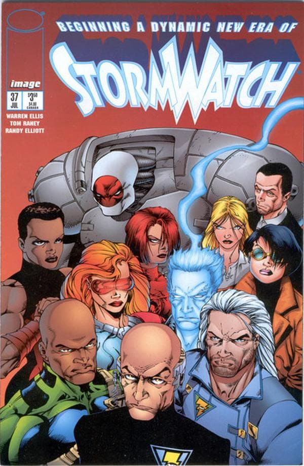 Stormwatch #37 cover