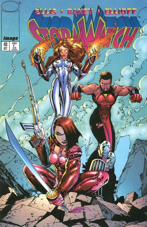 Stormwatch #40 cover