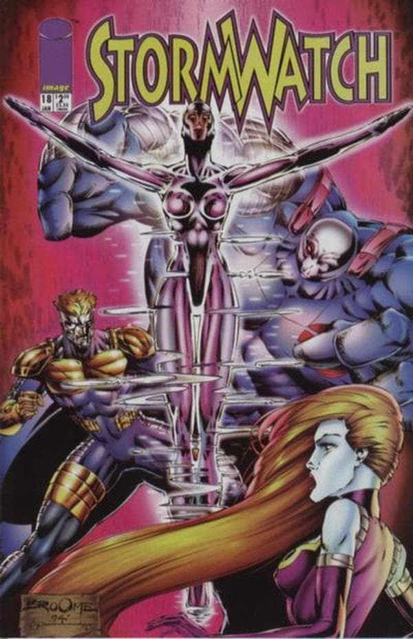 Stormwatch #18 cover