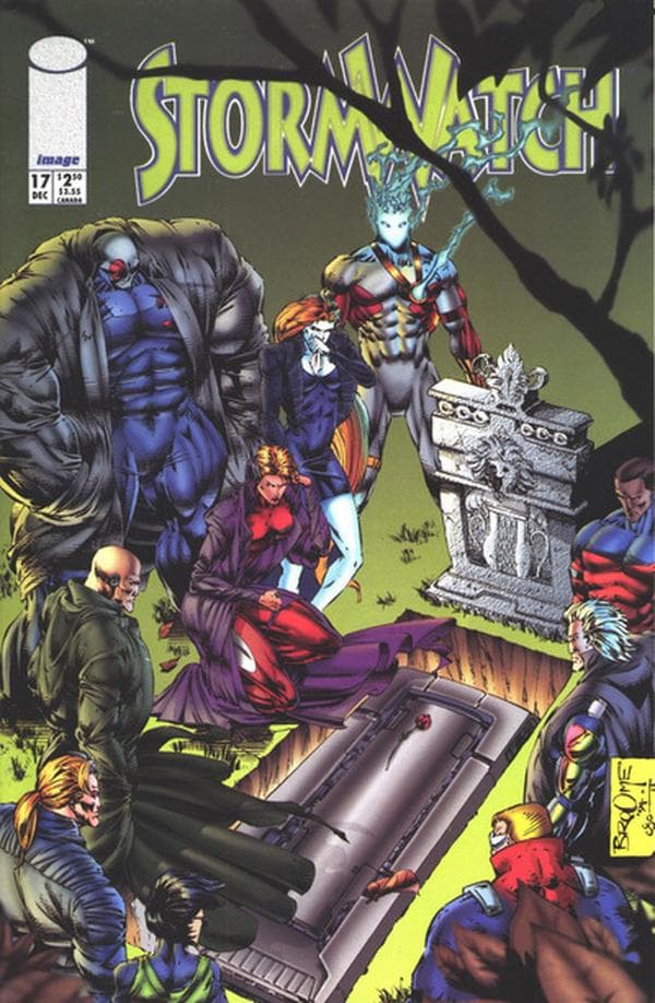 Stormwatch #17 cover