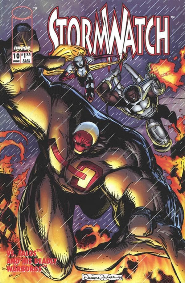 Stormwatch #10 cover
