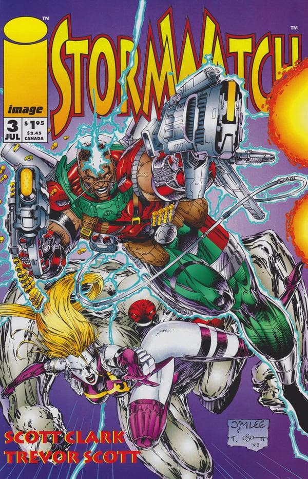 Stormwatch #3 cover