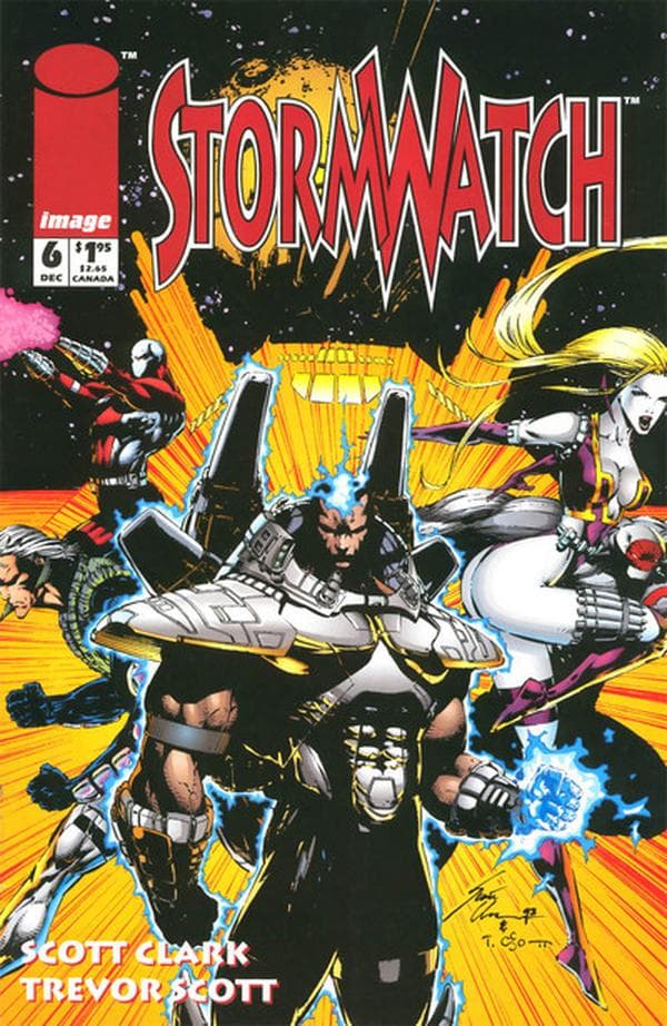 Stormwatch #6 cover