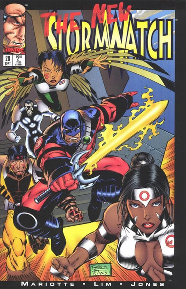 Stormwatch #28 cover