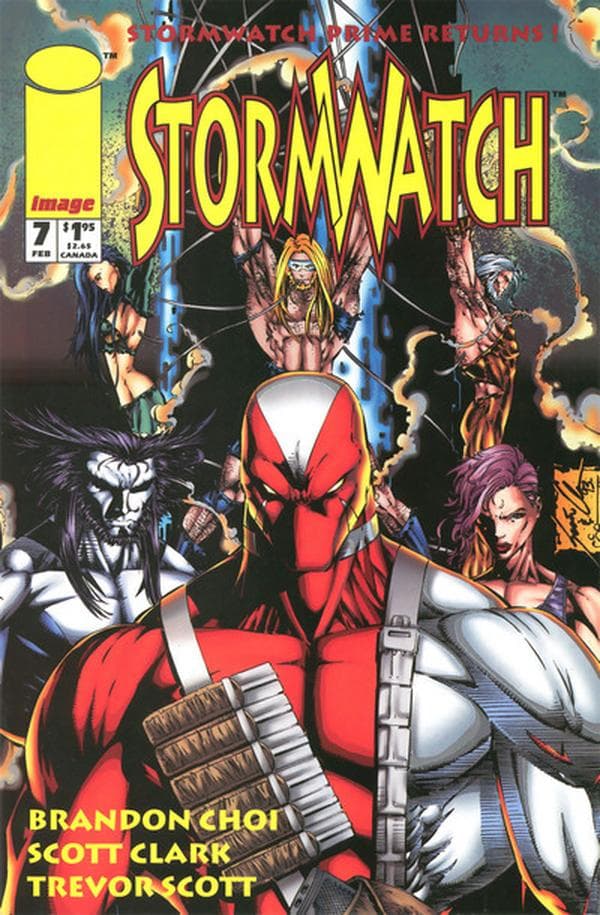 Stormwatch #7 cover