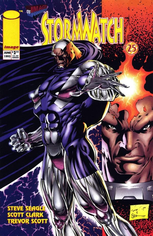 Stormwatch #25 cover