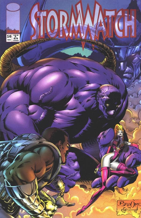 Stormwatch #16 cover