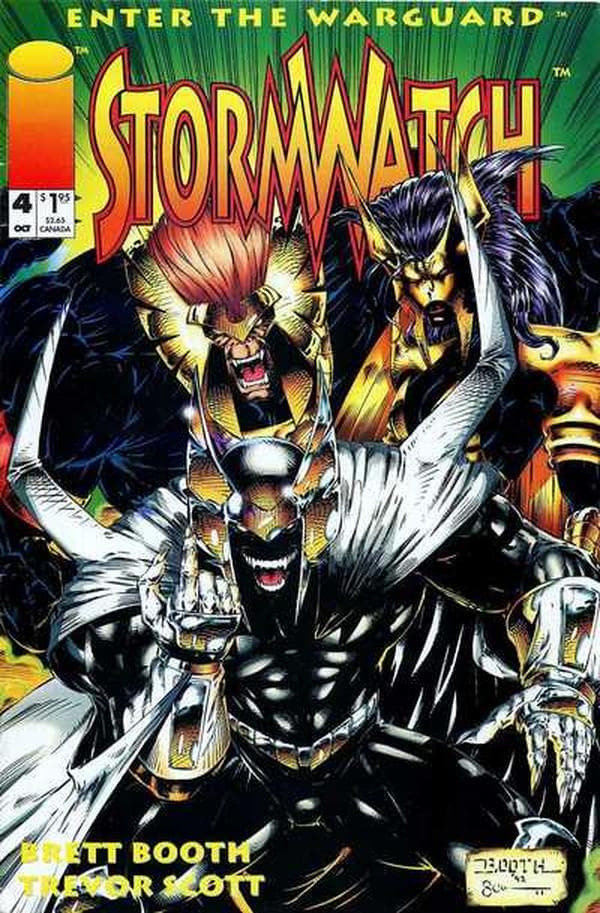Stormwatch #4 cover