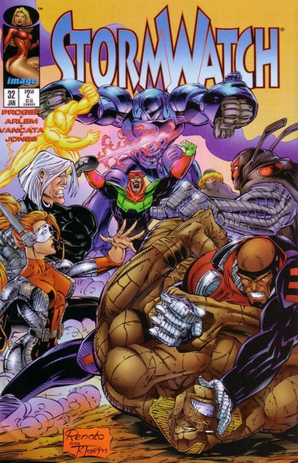 Stormwatch #32 cover