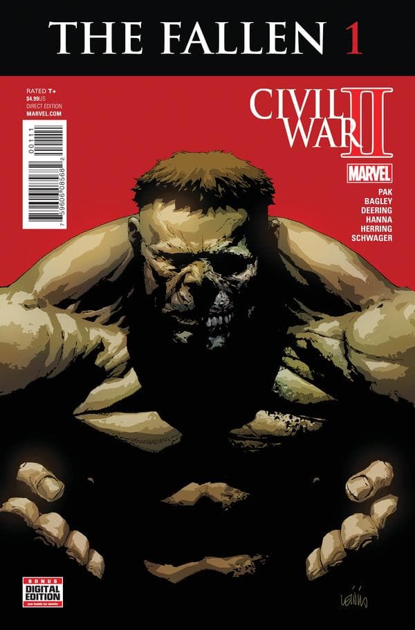 The Fallen cover — © Marvel Comics