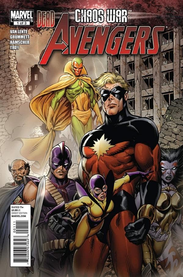 Chaos War: Dead Avengers #1 cover