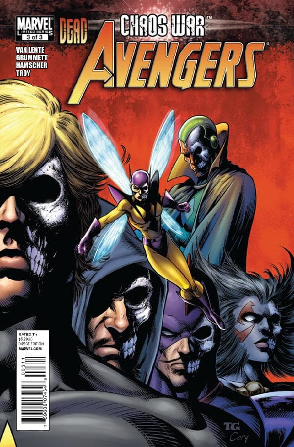 Chaos War: Dead Avengers #3 cover