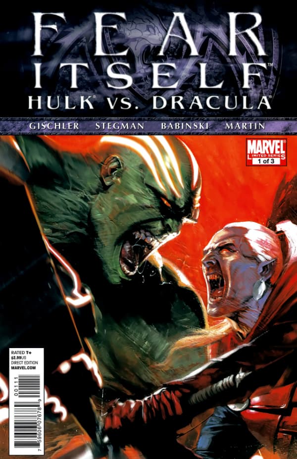 Fear Itself: Hulk vs. Dracula #1 cover