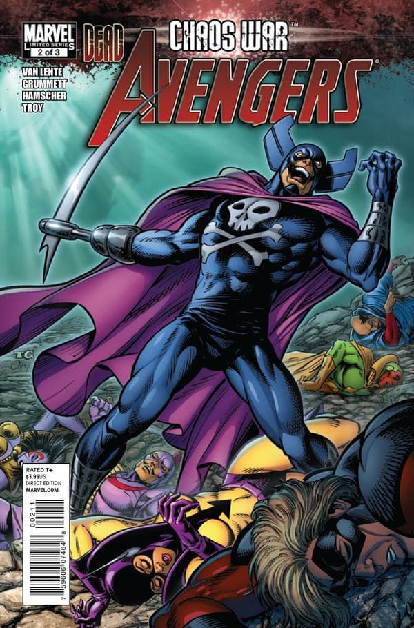 Chaos War: Dead Avengers #2 cover