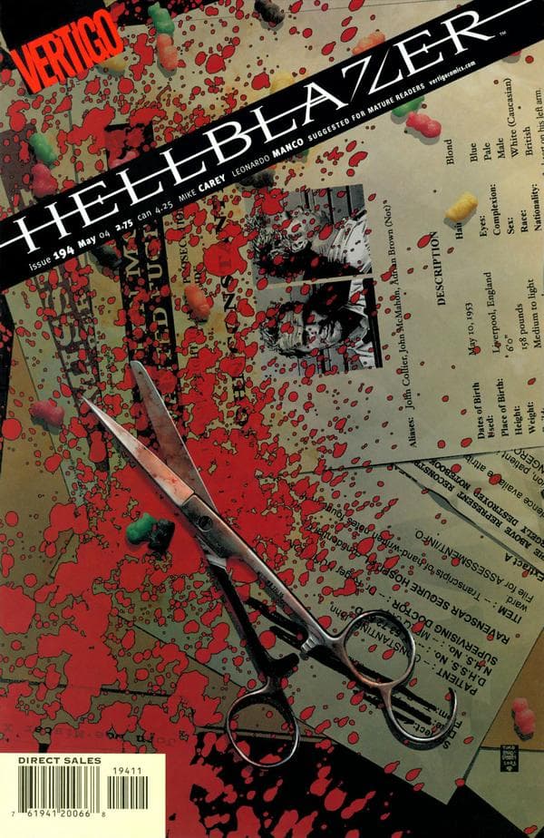 Hellblazer #194 cover