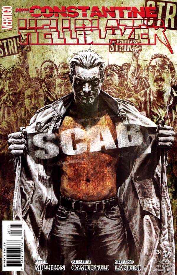 Hellblazer #251 cover