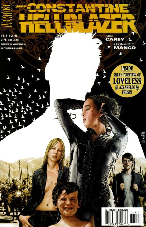 Hellblazer #211 cover