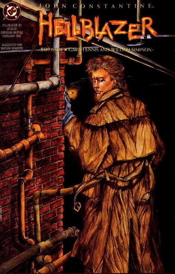 Hellblazer #50 cover
