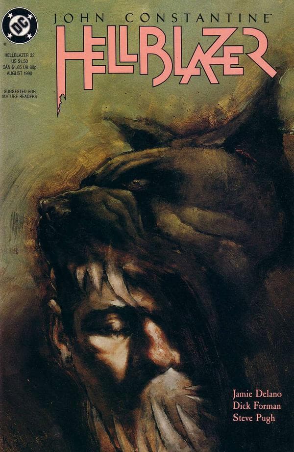 Hellblazer #32 cover