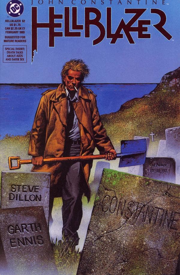 Hellblazer #62 cover