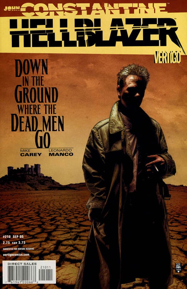 Hellblazer #210 cover