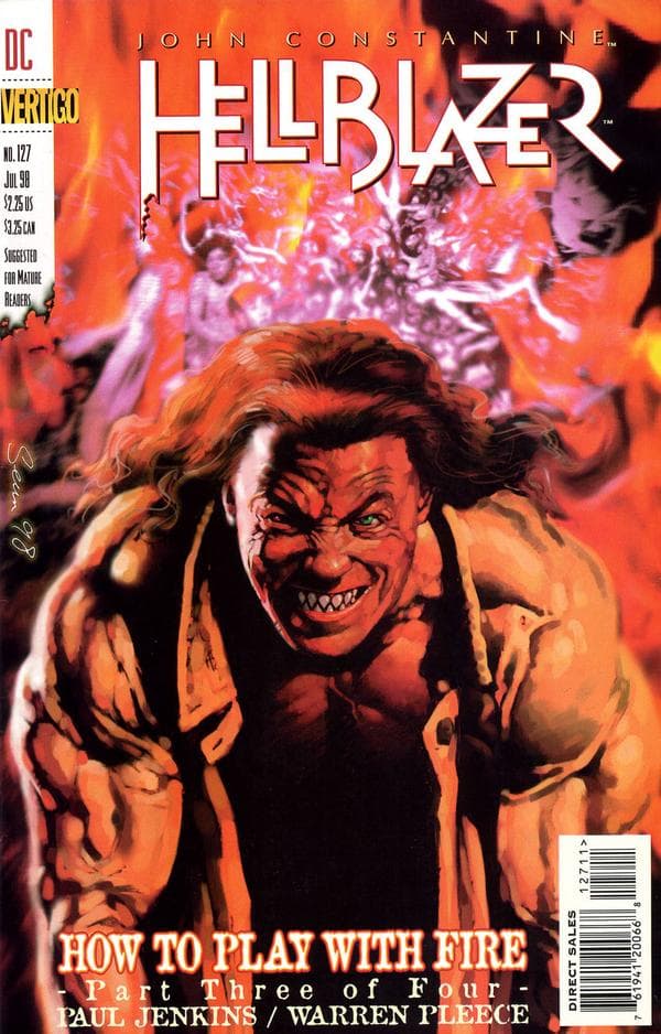 Hellblazer #127 cover