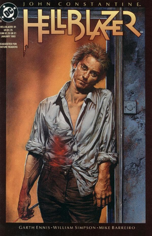 Hellblazer #61 cover
