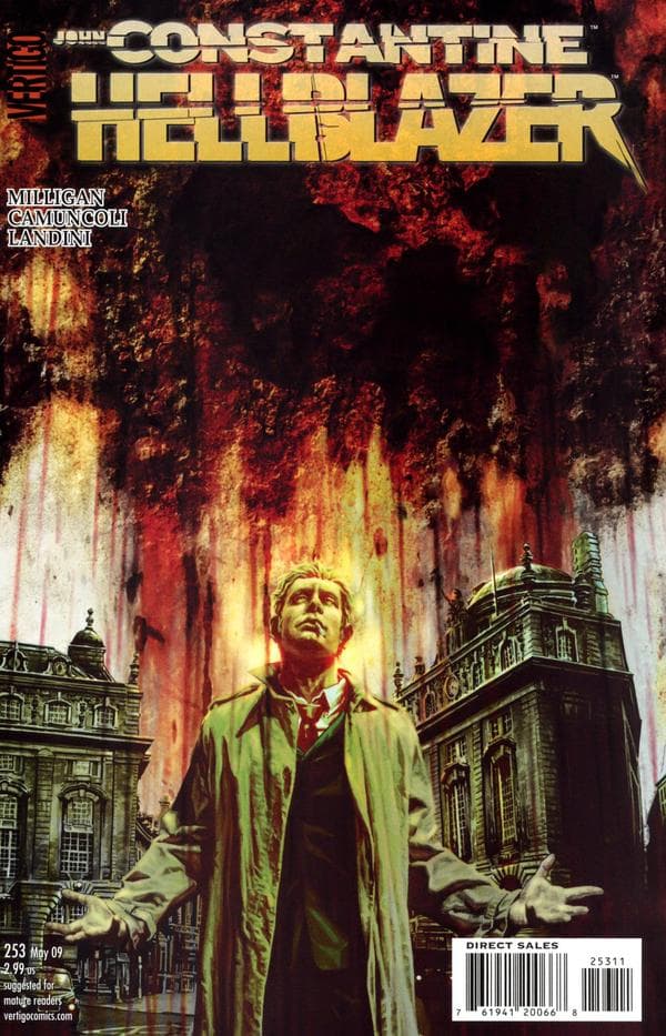 Hellblazer #253 cover