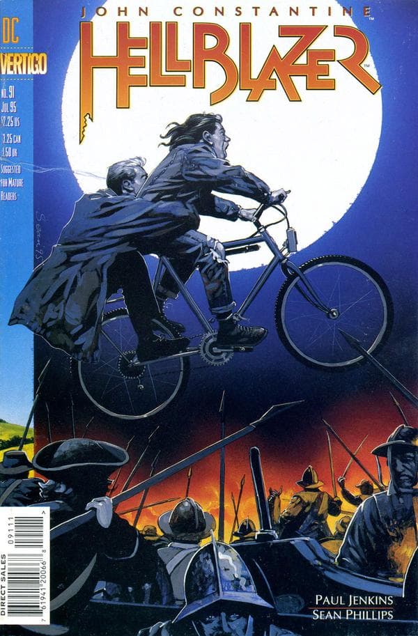 Hellblazer #91 cover