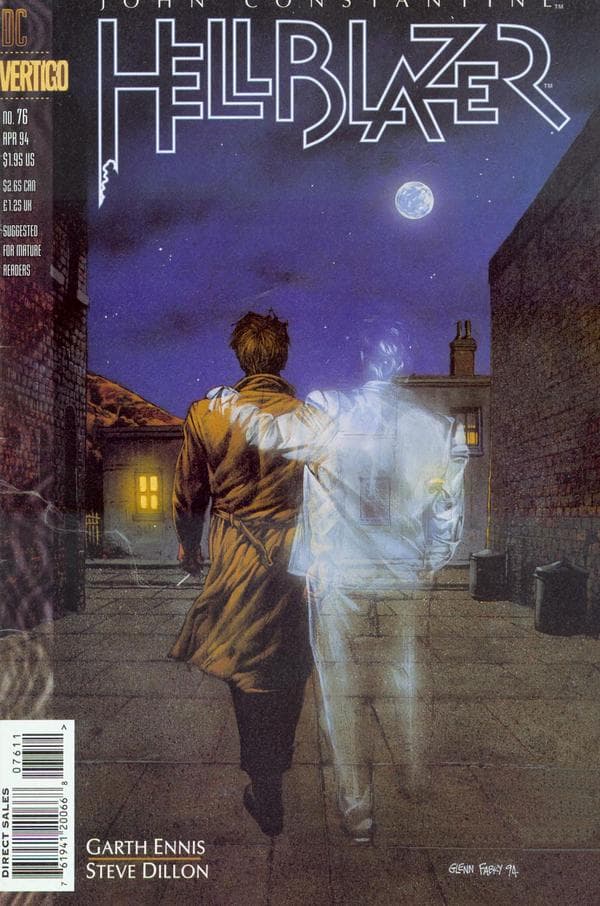Hellblazer #76 cover