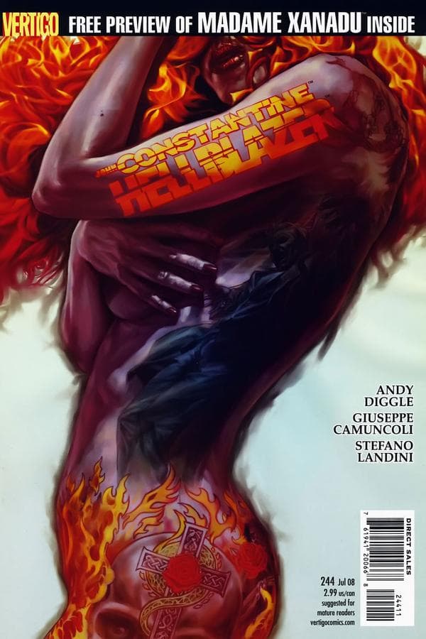 Hellblazer #244 cover