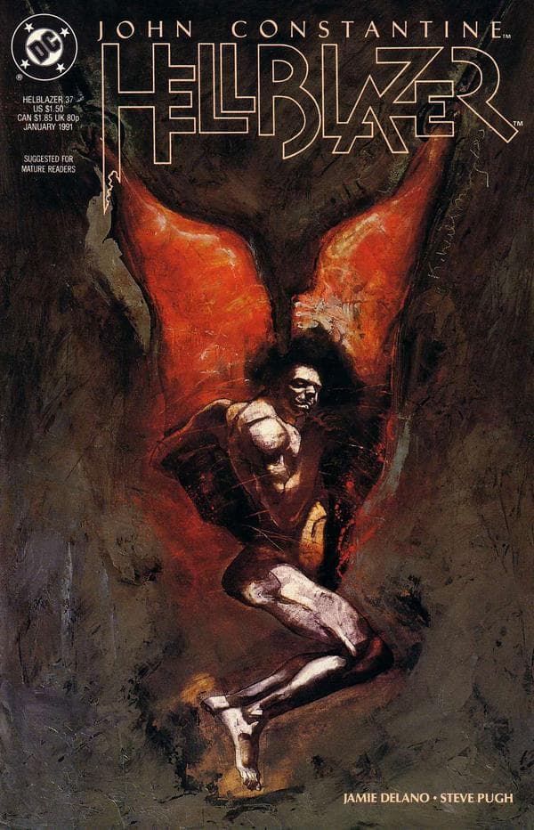 Hellblazer #37 cover