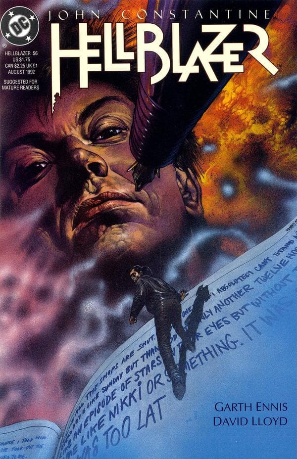 Hellblazer #56 cover