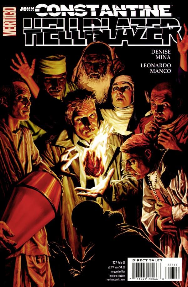 Hellblazer #227 cover