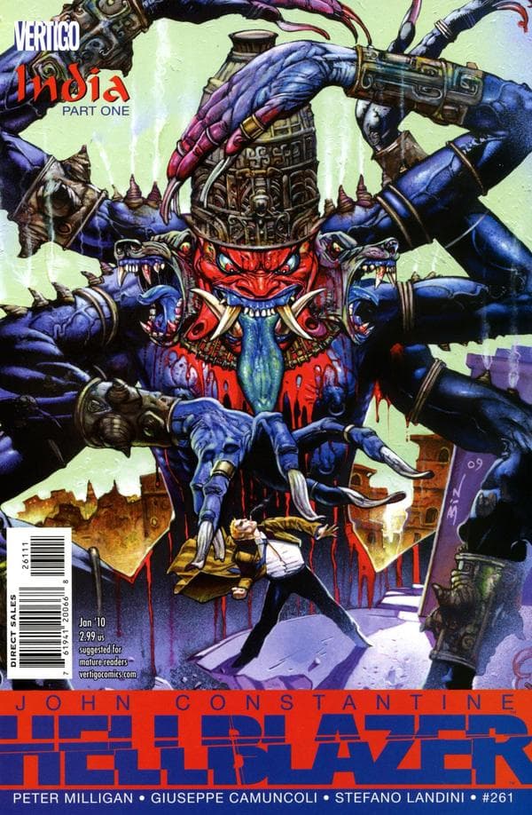 Hellblazer #261 cover