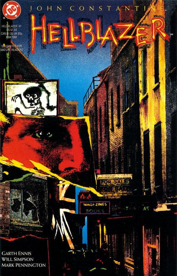 Hellblazer #41 cover