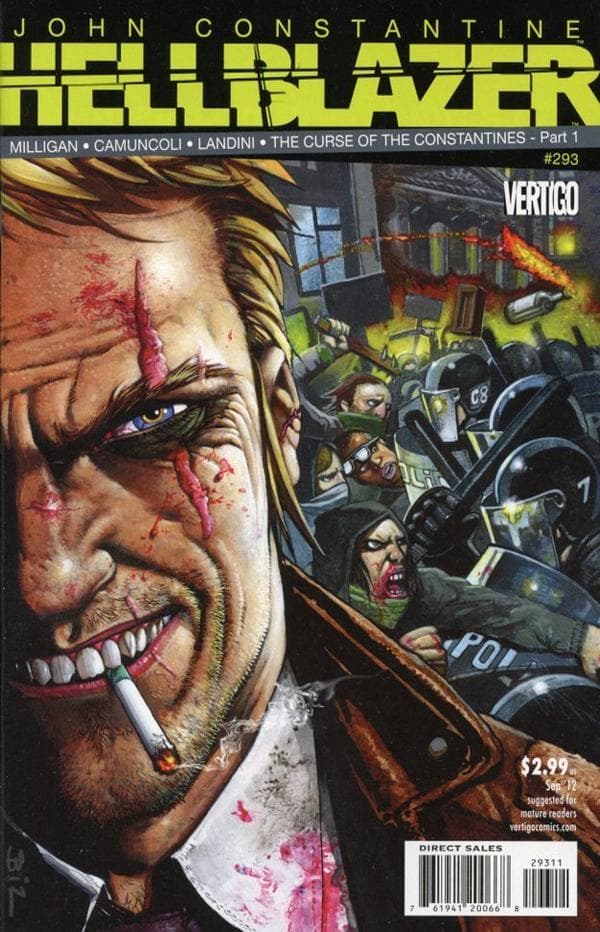Hellblazer #293 cover