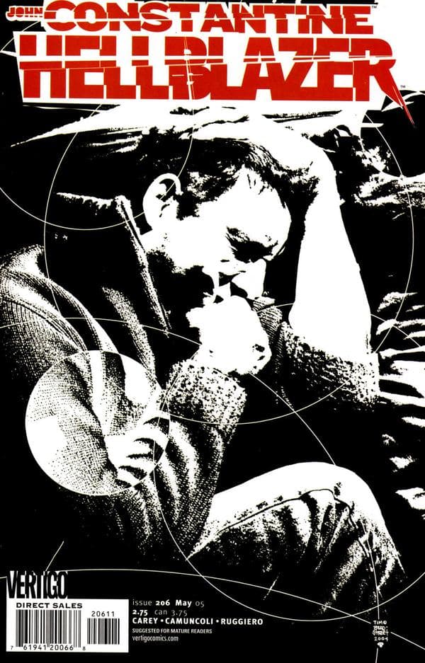 Hellblazer #206 cover