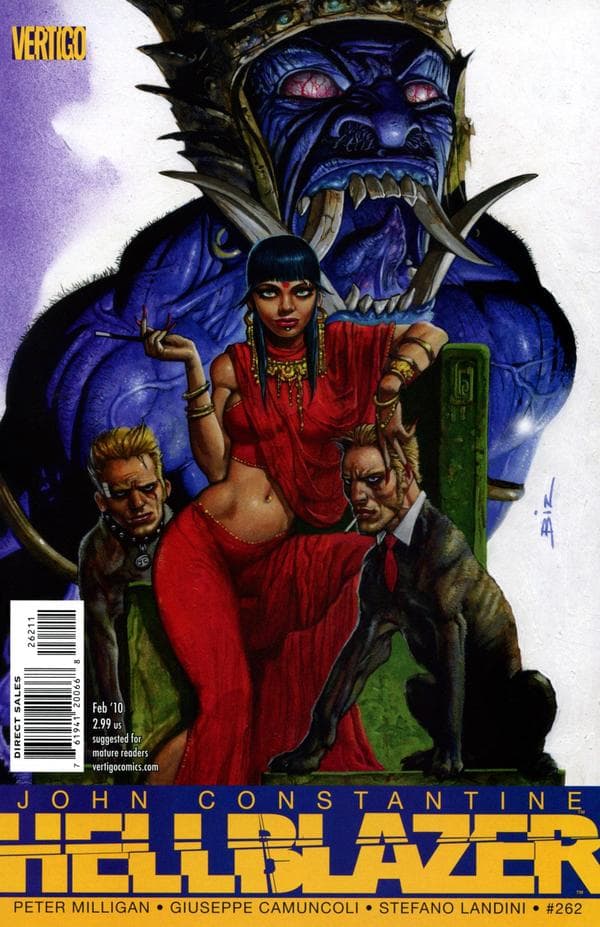Hellblazer #262 cover