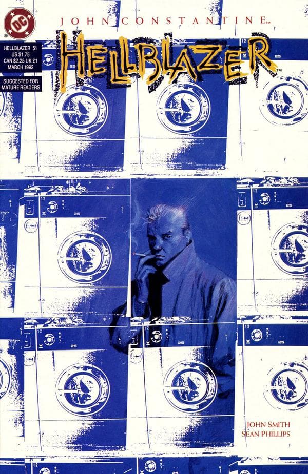 Hellblazer #51 cover