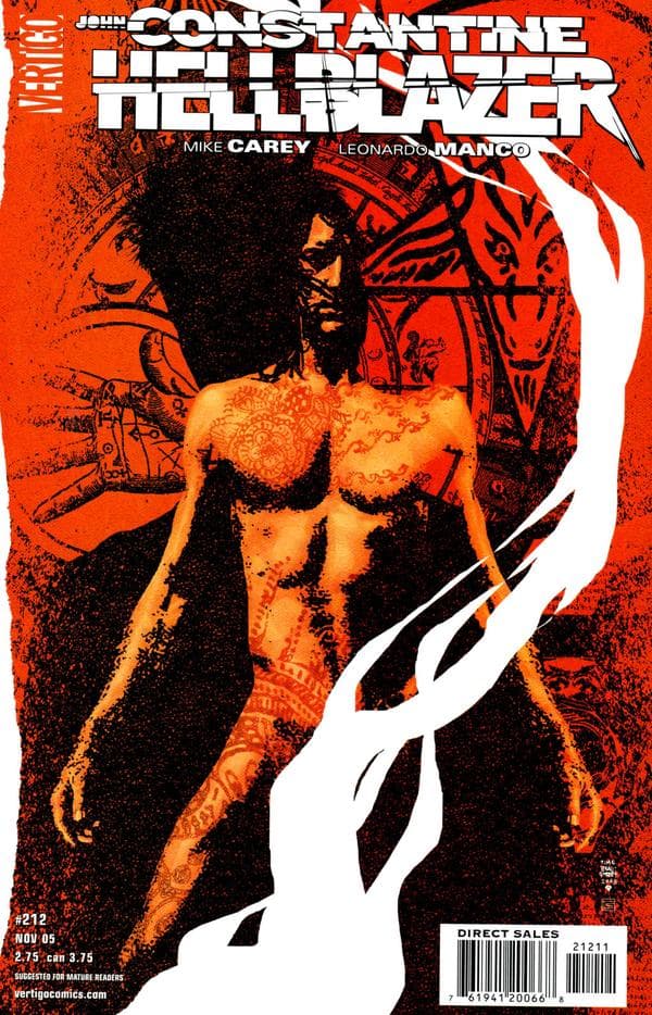 Hellblazer #212 cover