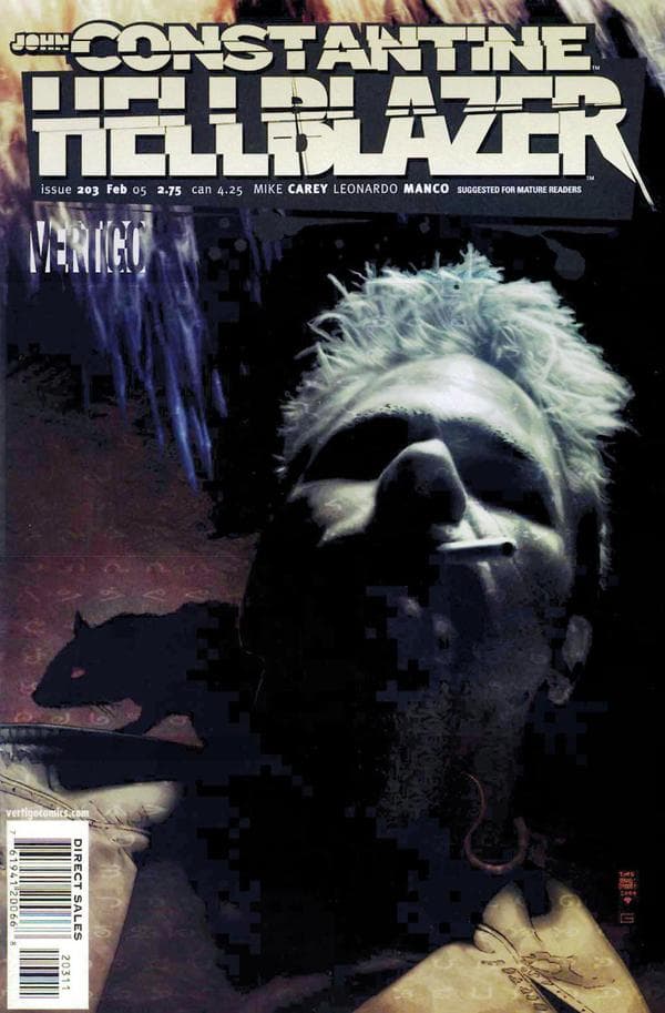 Hellblazer #203 cover