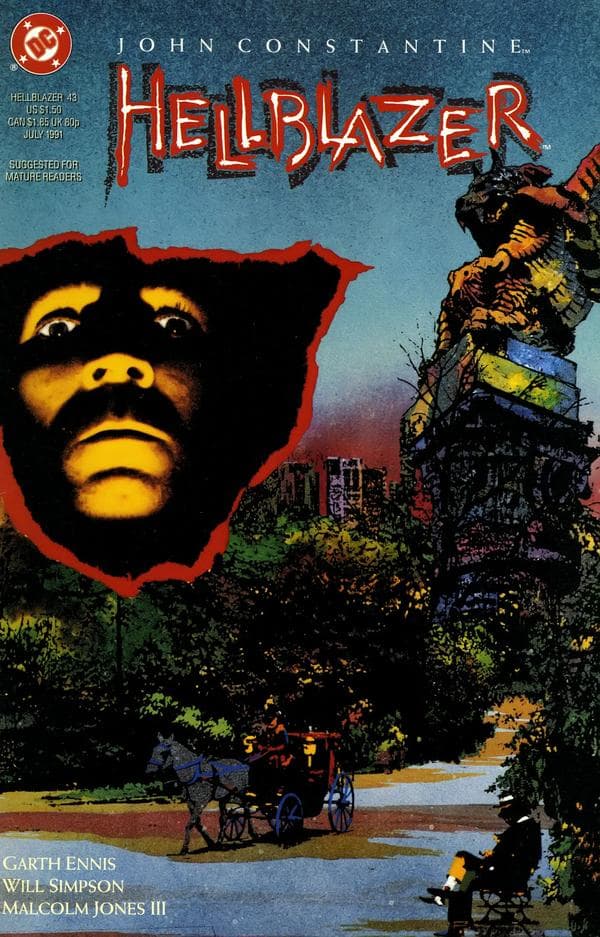 Hellblazer #43 cover