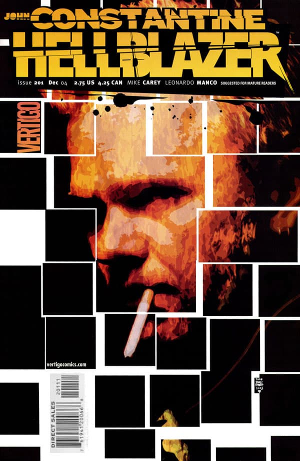 Hellblazer #201 cover
