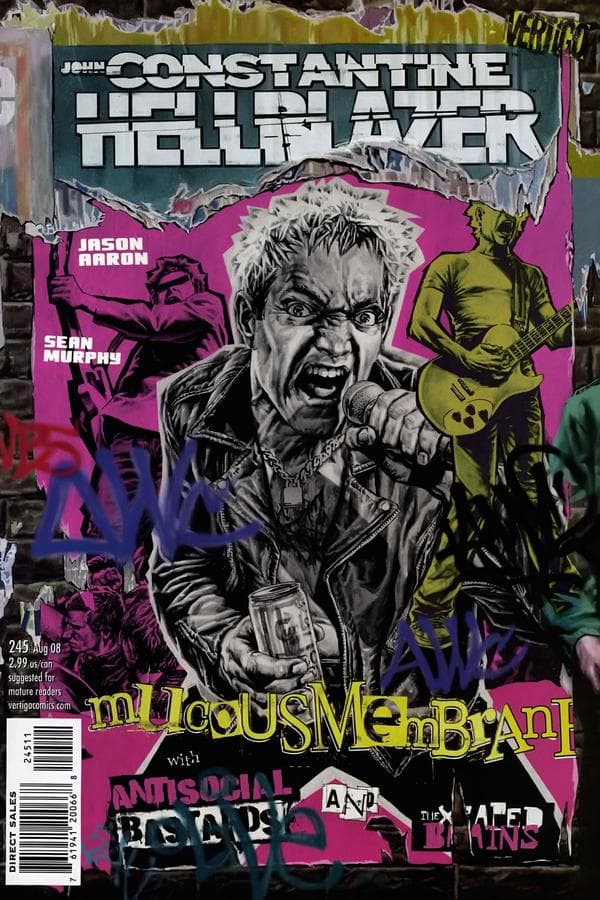 Hellblazer #245 cover