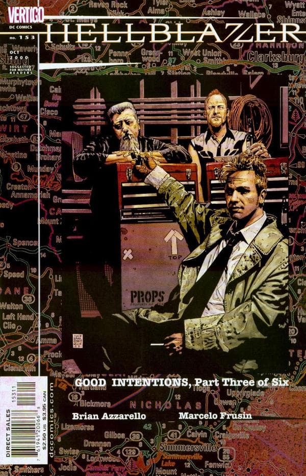 Hellblazer #153 cover