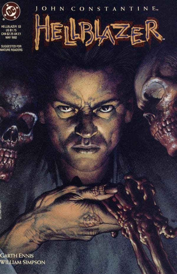 Hellblazer #53 cover