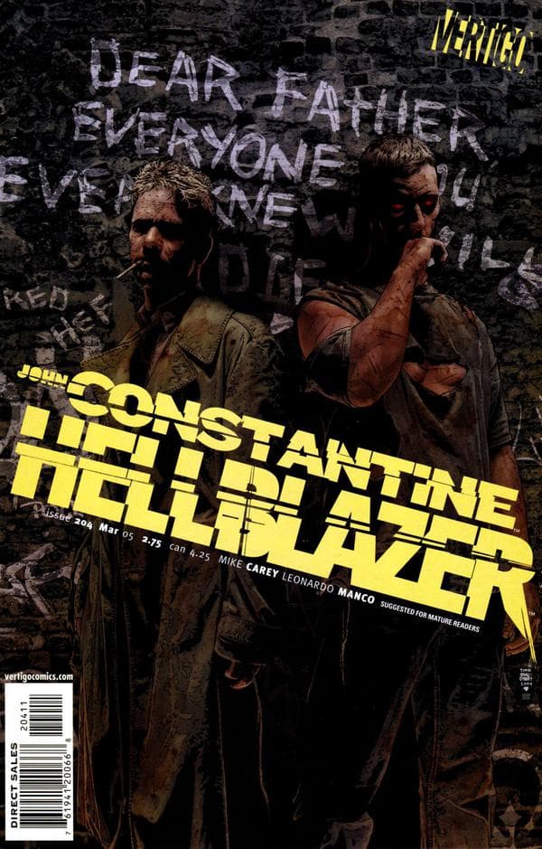 Hellblazer #204 cover