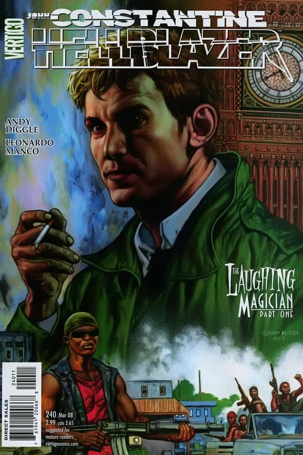 Hellblazer #240 cover