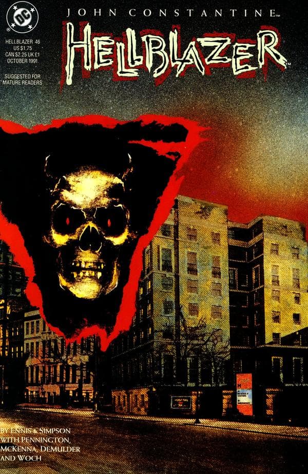 Hellblazer #46 cover